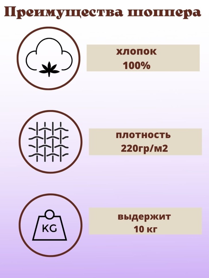 Сумка Шоппер хозяйственная шопер дорожная Так и надо из ткан