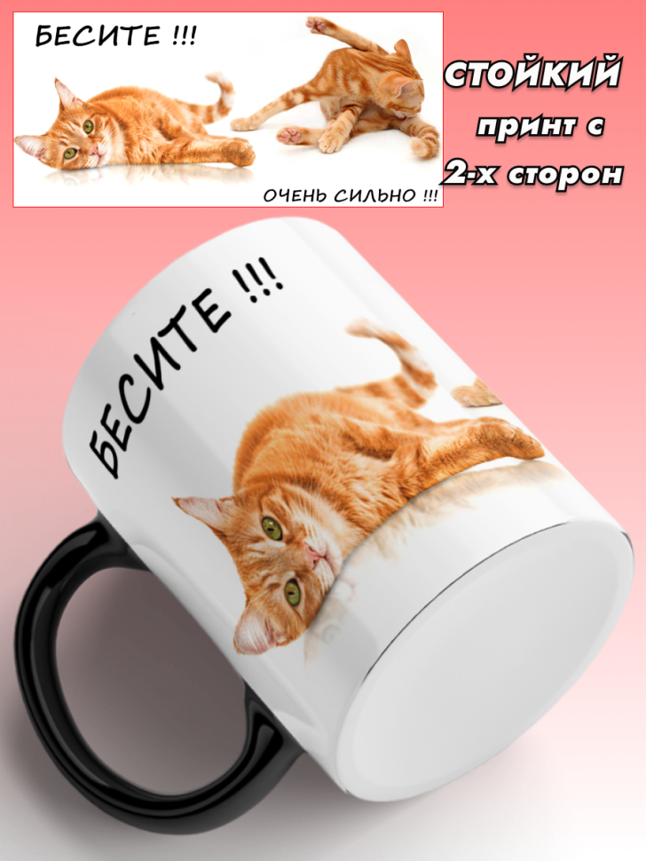 Кружка подарочная БЕСИТЕ