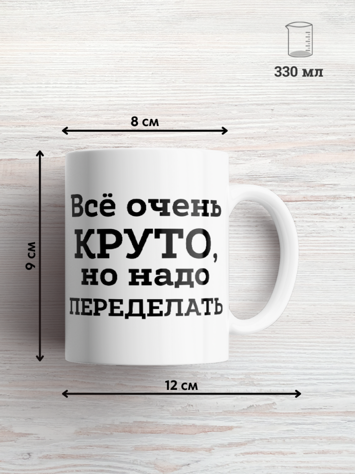 Кружка с приколами для чая подарок парню мужчине коллеге