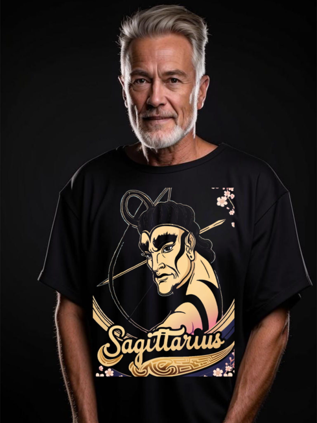 Футболка оверсайз унисекс с принтом "Sagittarius"