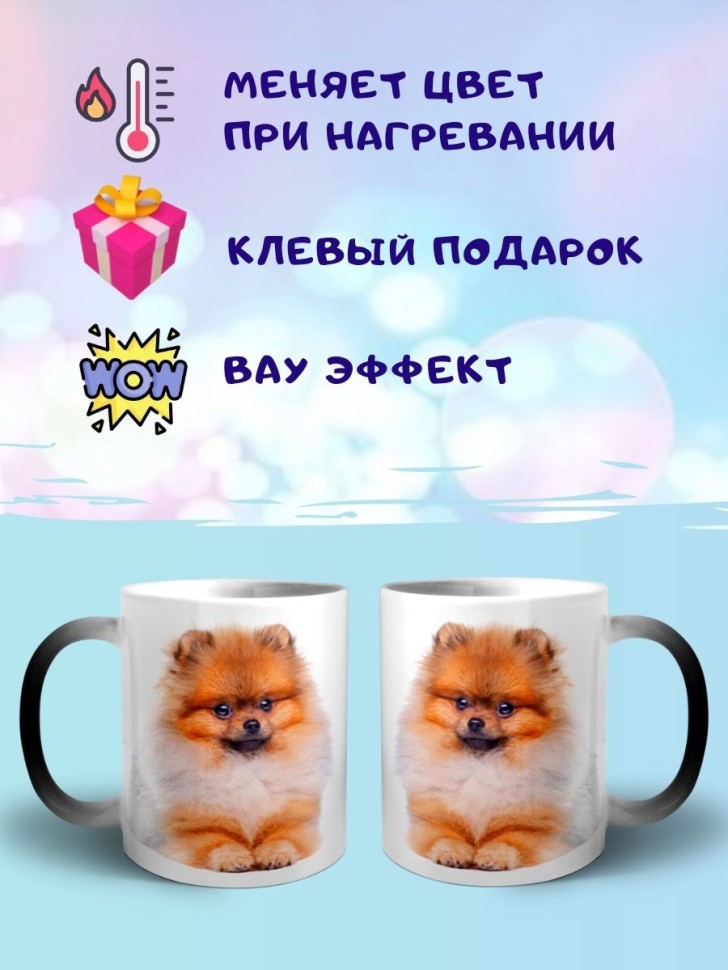 Кружка хамелеон Шпиц