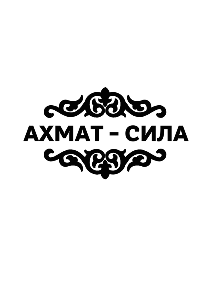 Футболка Ахмат сила мужская белая Грозный Чечня