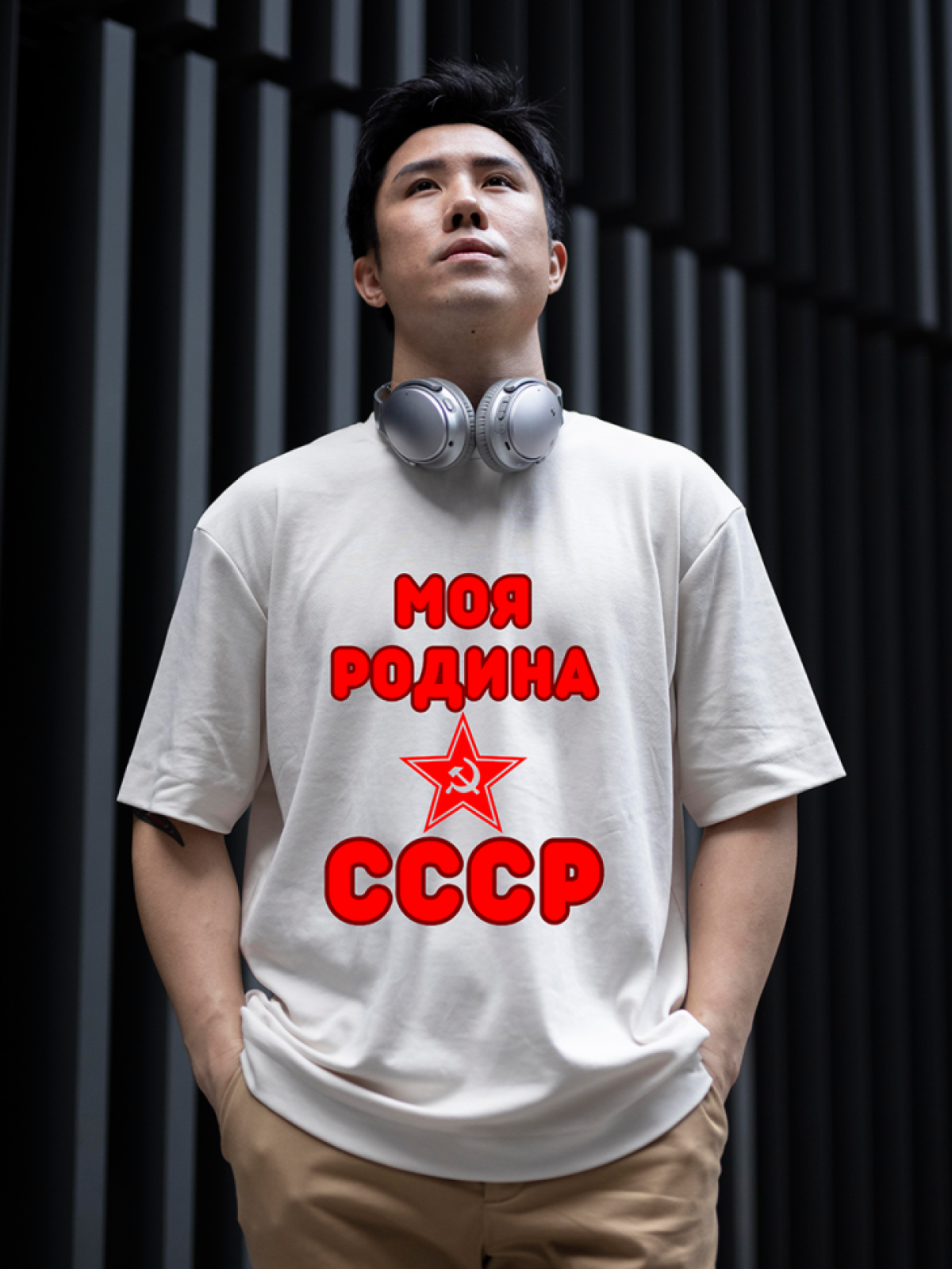 Футболка СССР белая