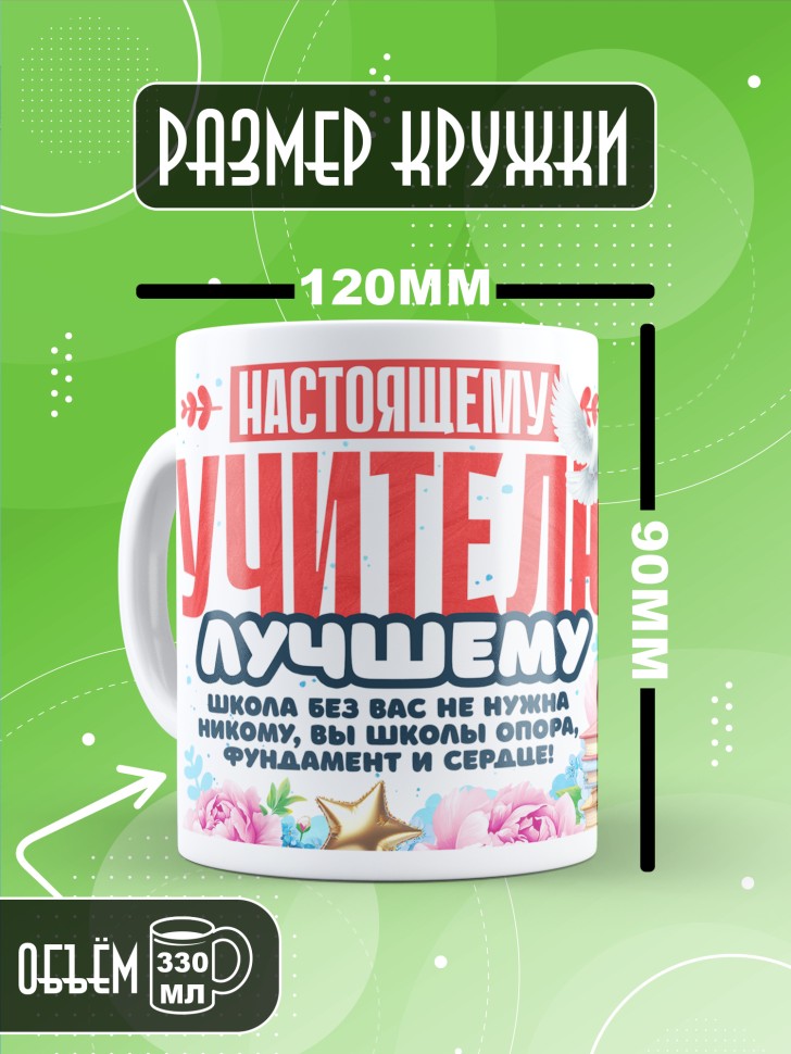 Кружка учителю классному руководителю в подарок     