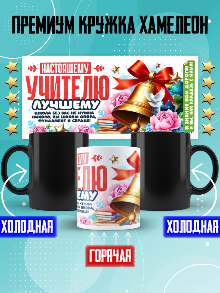 Кружка хамелеон учителю классному руководителю Кружка хамелеон учителю классному руководителю