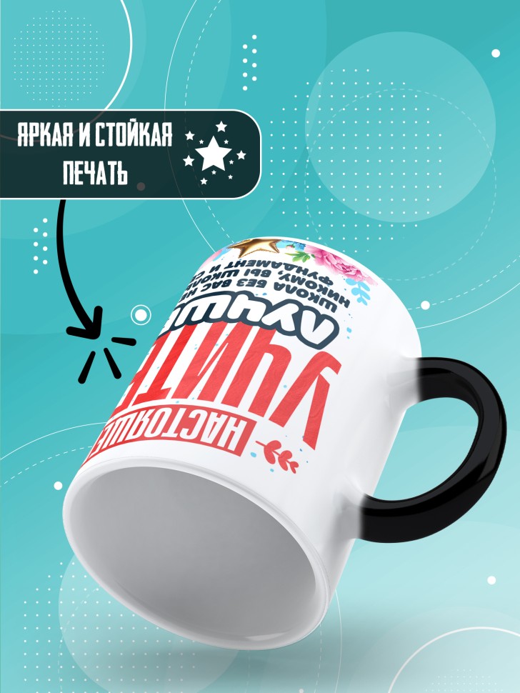 Кружка хамелеон учителю классному руководителю 