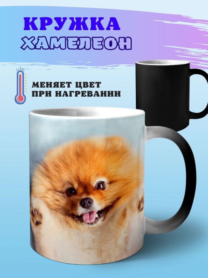 Кружка хамелеон Шпиц