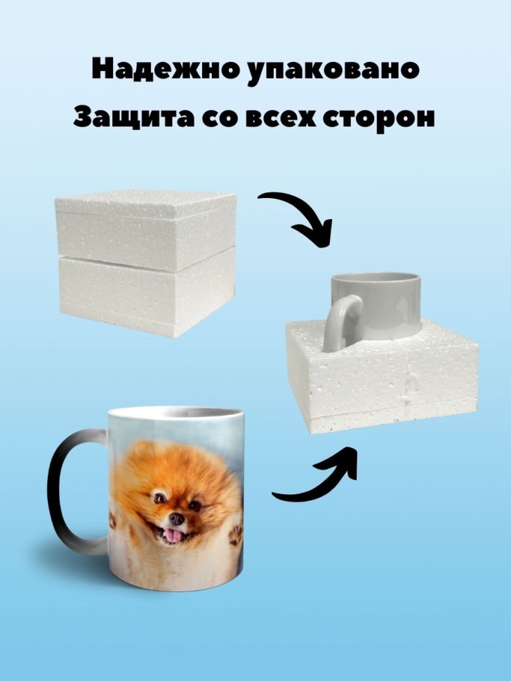 Кружка хамелеон Шпиц