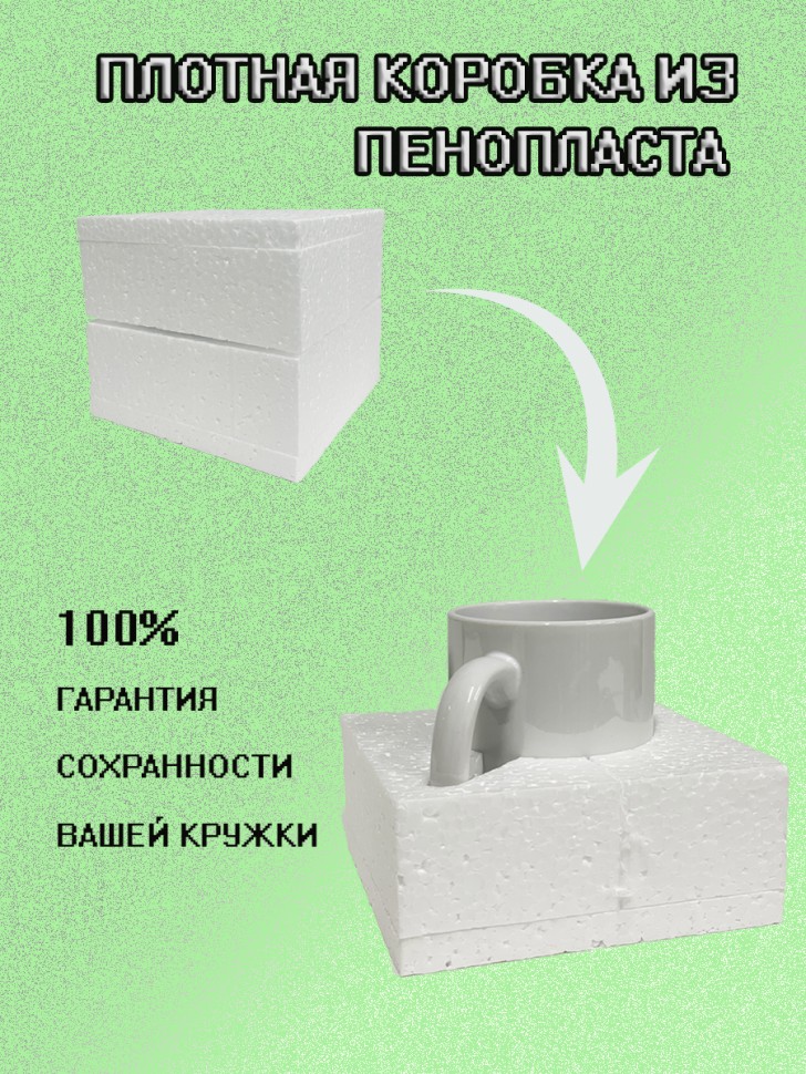 Керамическая кружка в подарок с Принтом