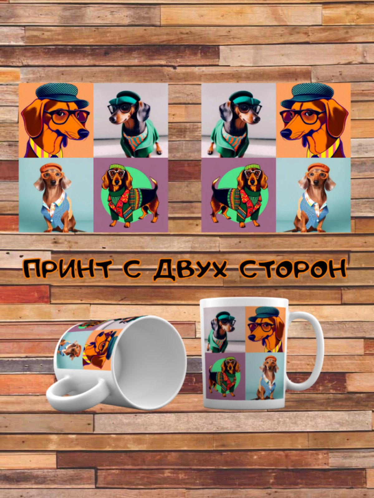 Кружка «Таксы»