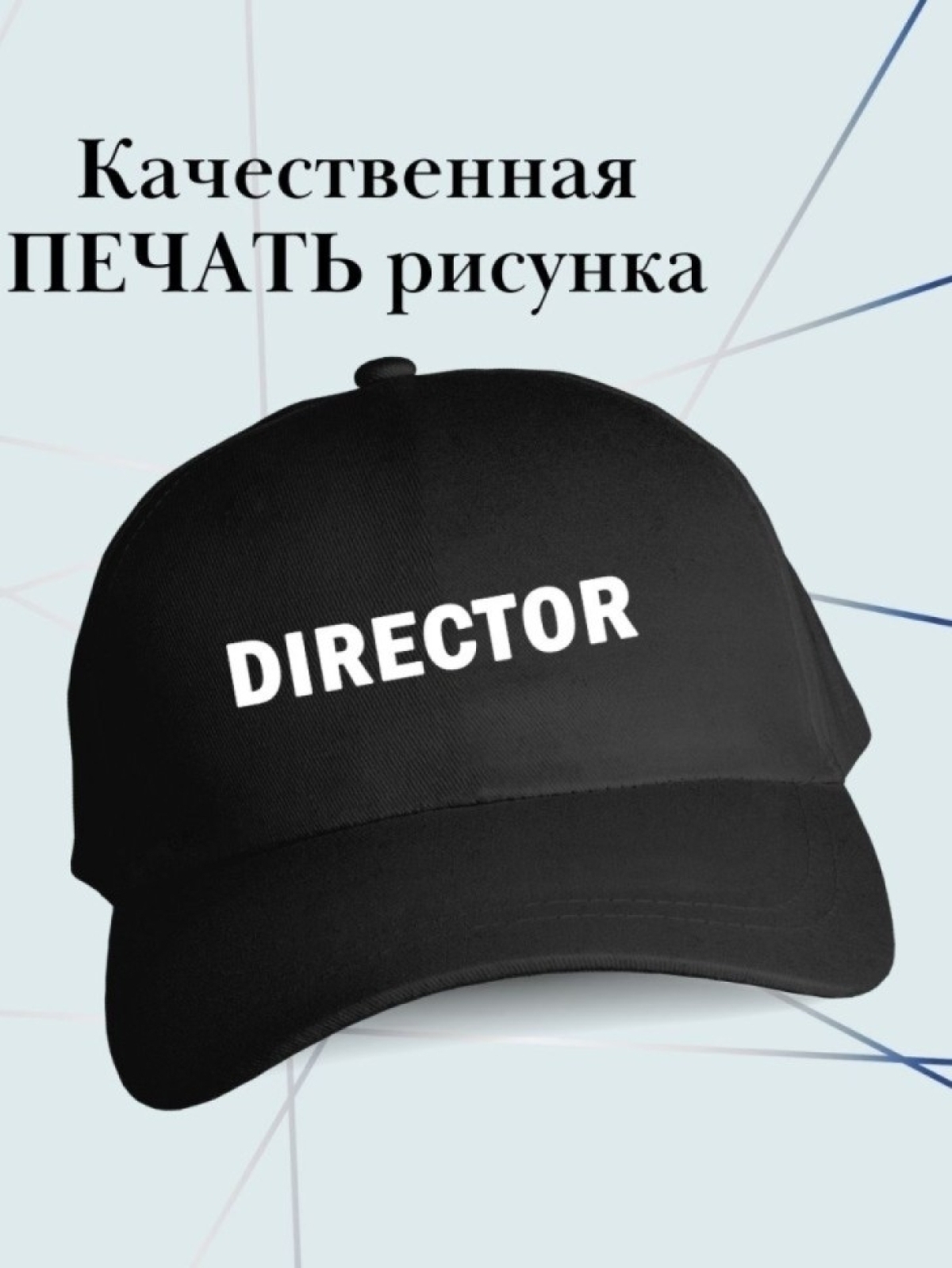 Бейсболка DIRECTOR кепка в подарок директору