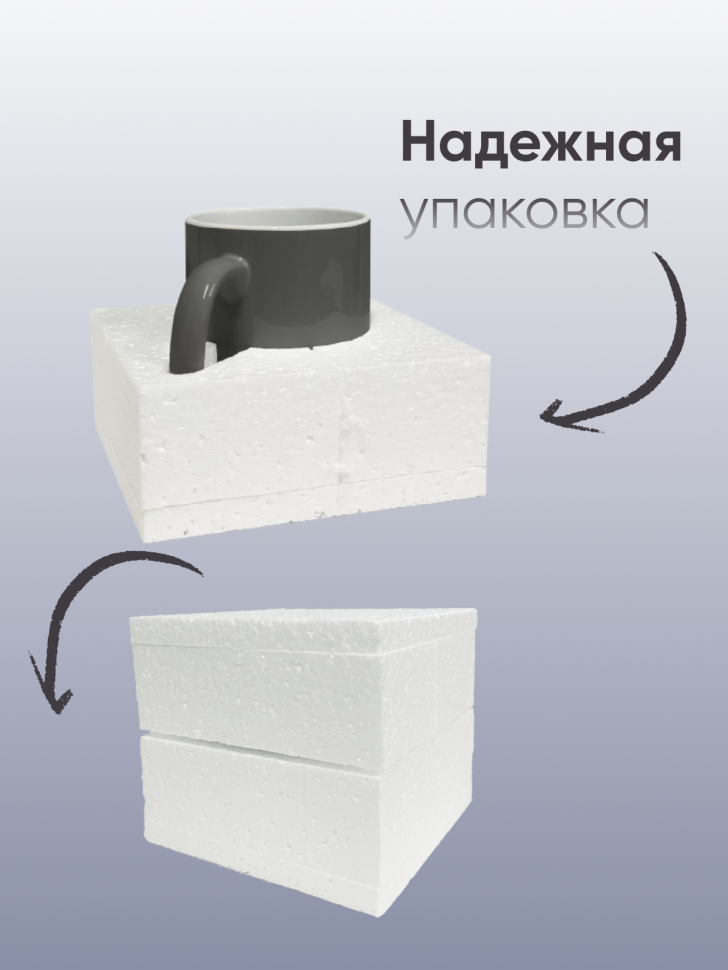 Кружка хамелеон сувенир шахматы