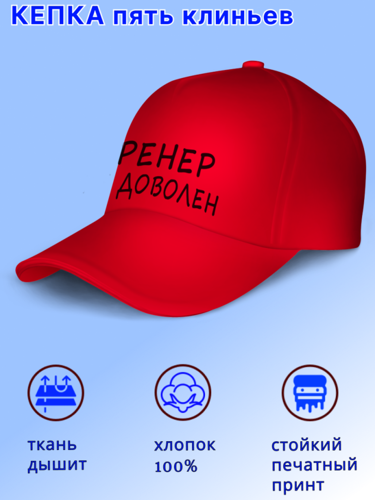 Бейсболка мужская Кепка женская бейсболка с Днем тренера