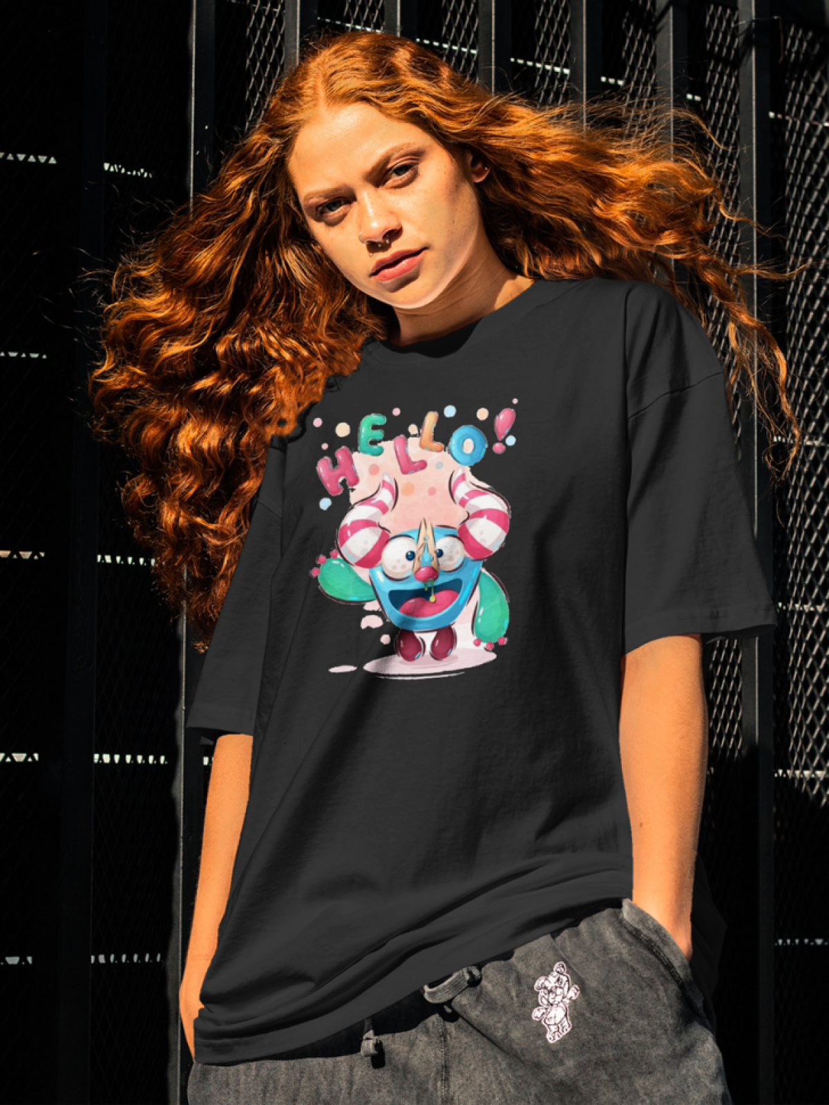 Футболка оверсайз монстры 8 Футболка оверсайз монстры 8