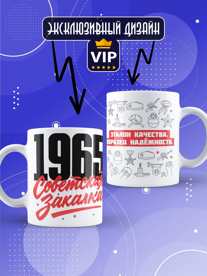 Кружка керамическая с принтом в подарок на день рождения 