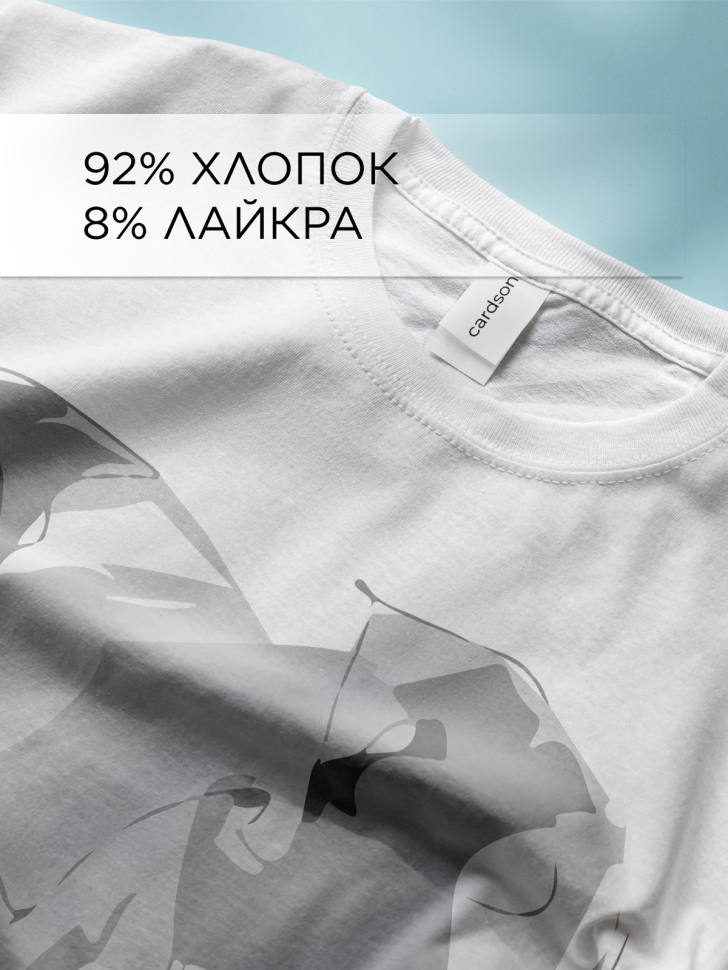 Футболка оверсайз с принтом Слон Футболка оверсайз с принтом Слон