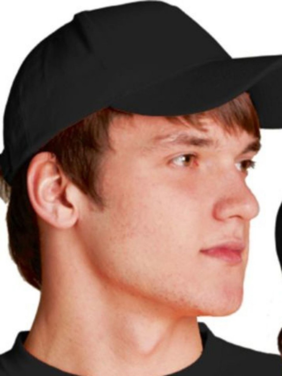 Бейсболка летняя кепка черная мужская Бейсболка летняя кепка черная мужская