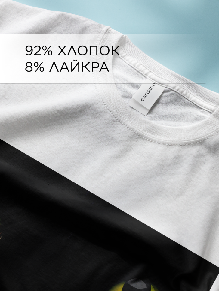 Футболка оверсайз с принтом Глаза кошки