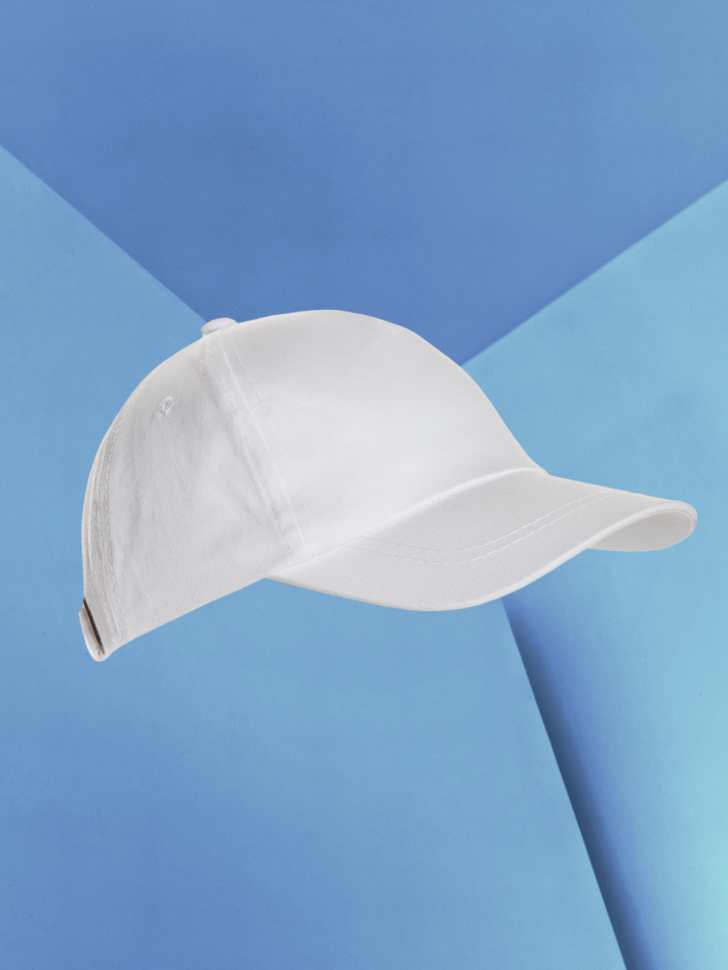 Бейсболка кепка белая Омори onesize