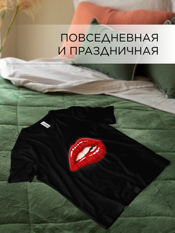 Футболка оверсайз с принтом Губки черная Футболка оверсайз с принтом Губки черная