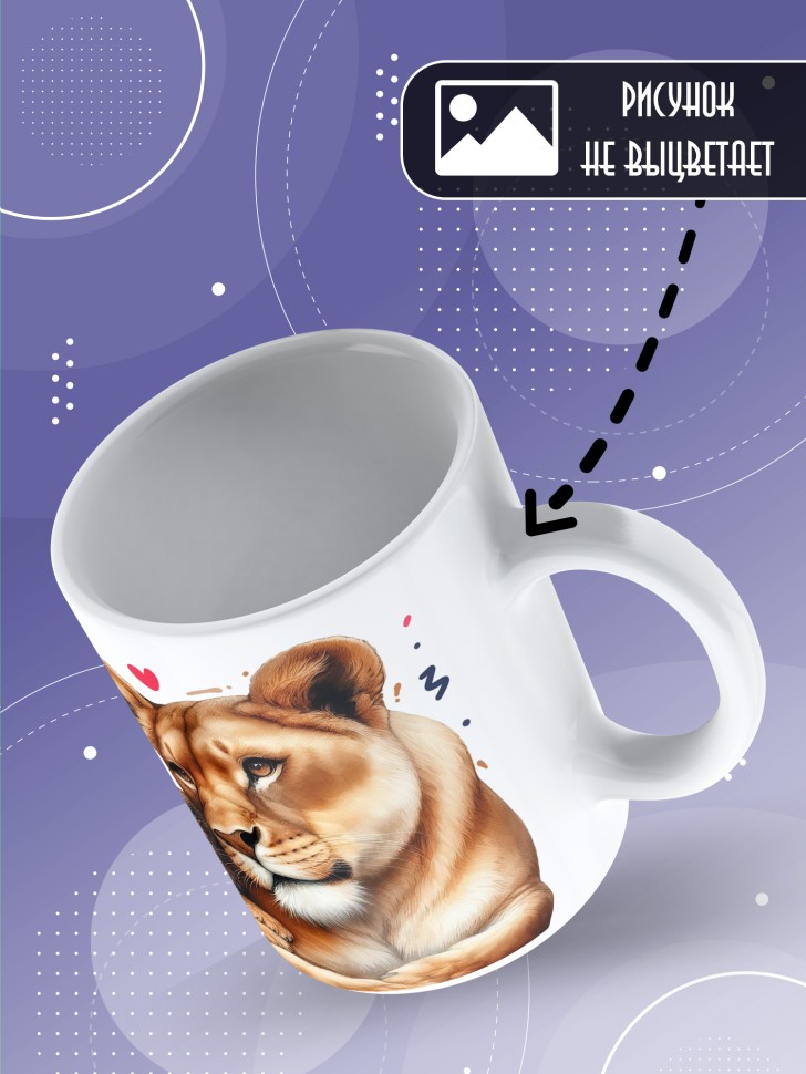 Кружка Любимой жене и лучшей маме в подарок