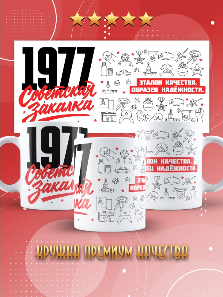 Кружка керамическая с принтом в подарок на день рождения 