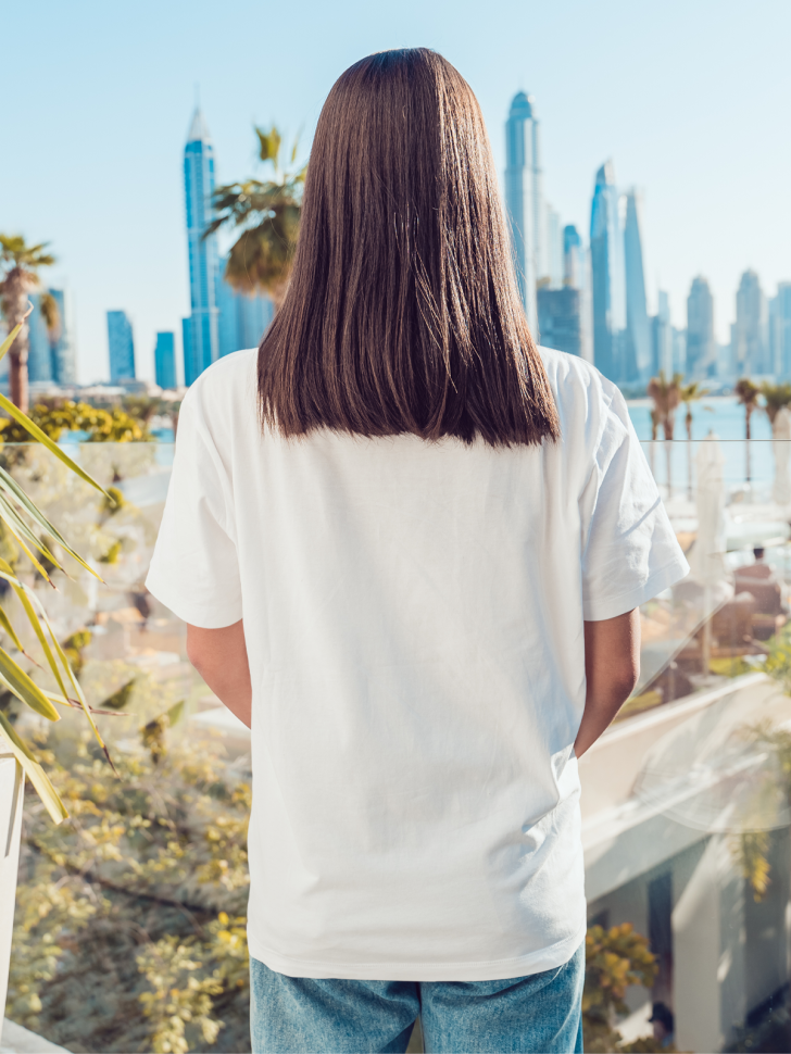 Футболка оверсайз женская с принтом пес в очках