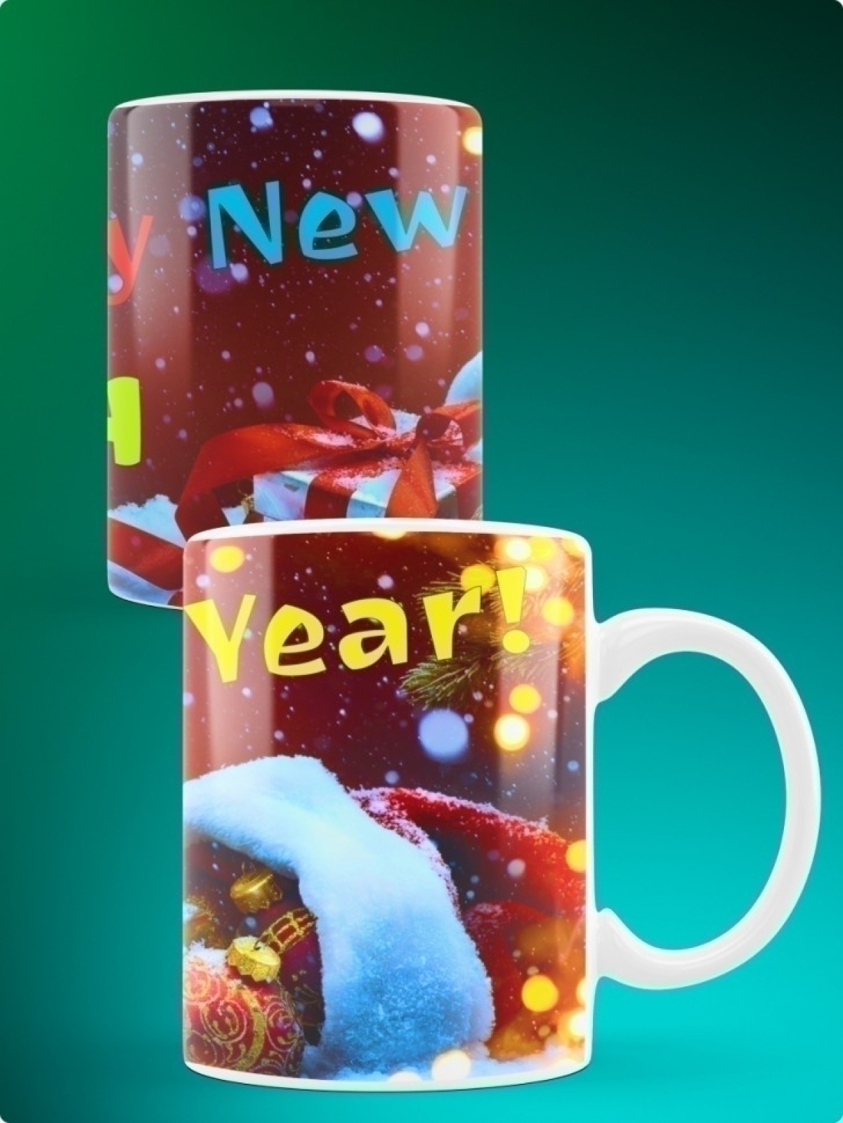 Кружка подарок 2024. Объем 330мл.