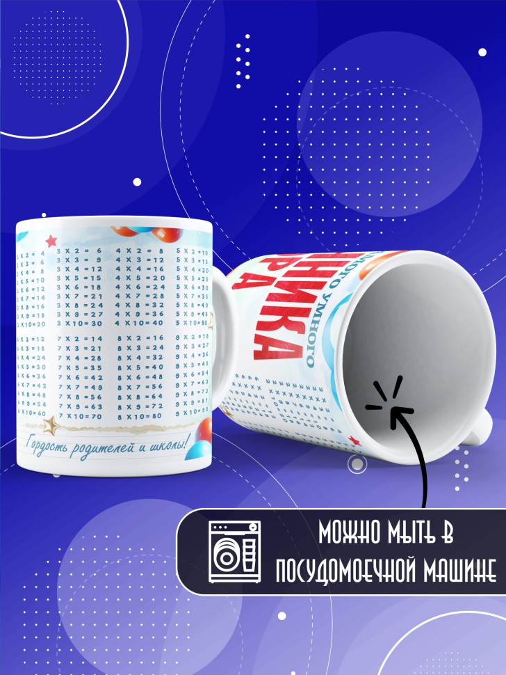 Кружка именная для школьника Егора