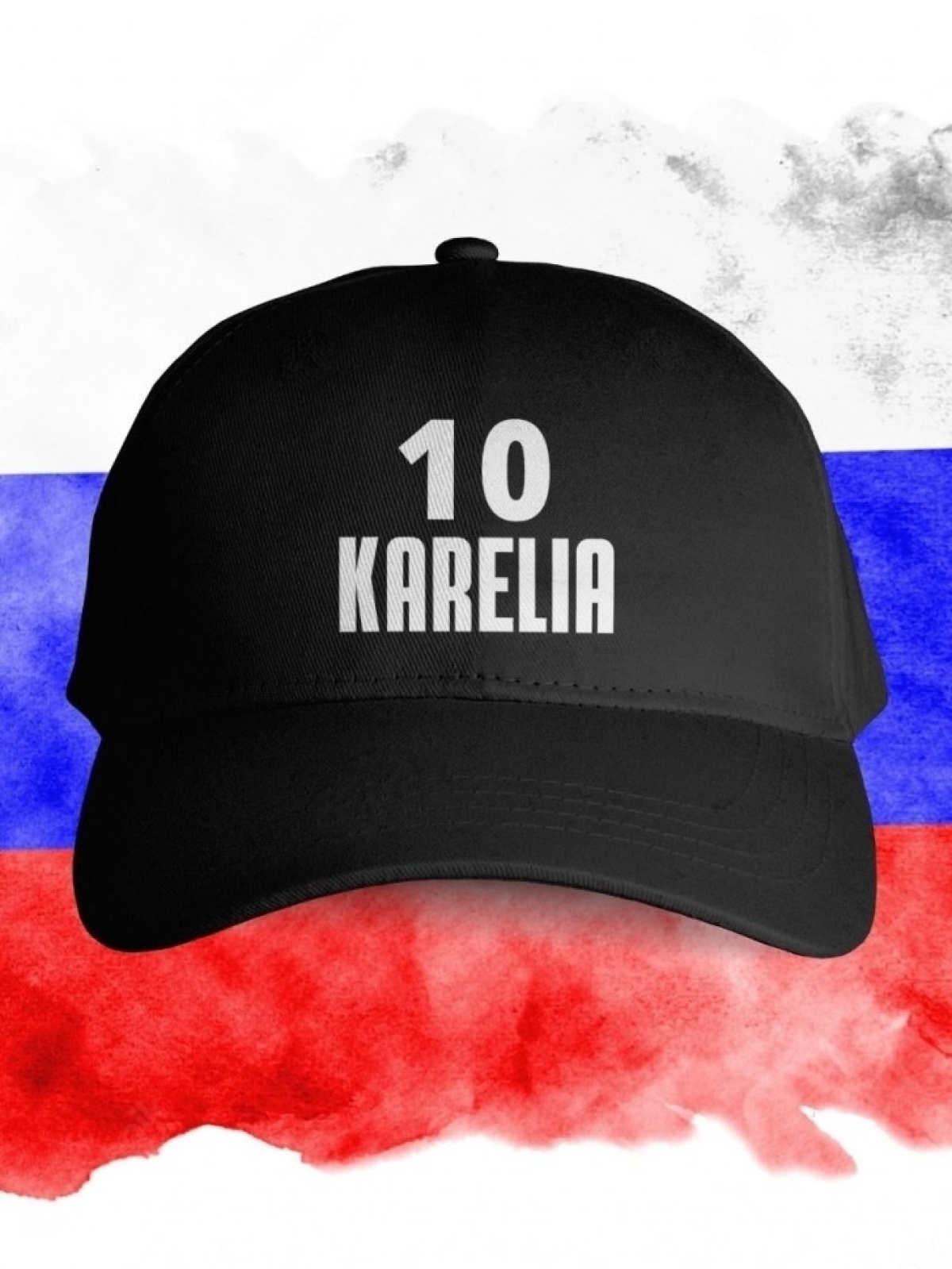 Бейсболка черная мужская женская летняя код регионов России