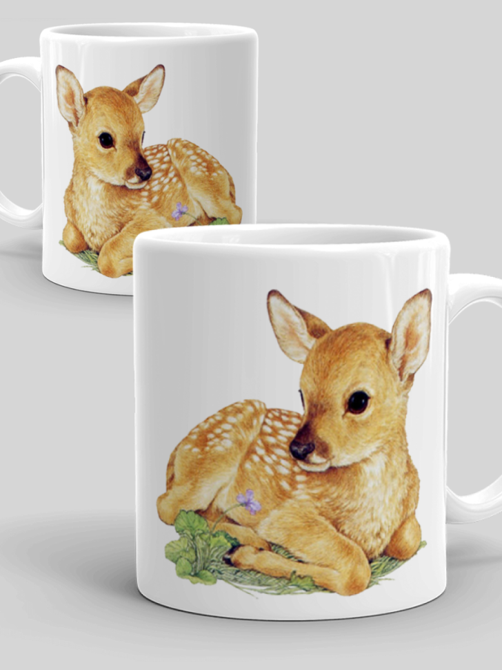 Кружка керамическая с принтом для чая для кофе 