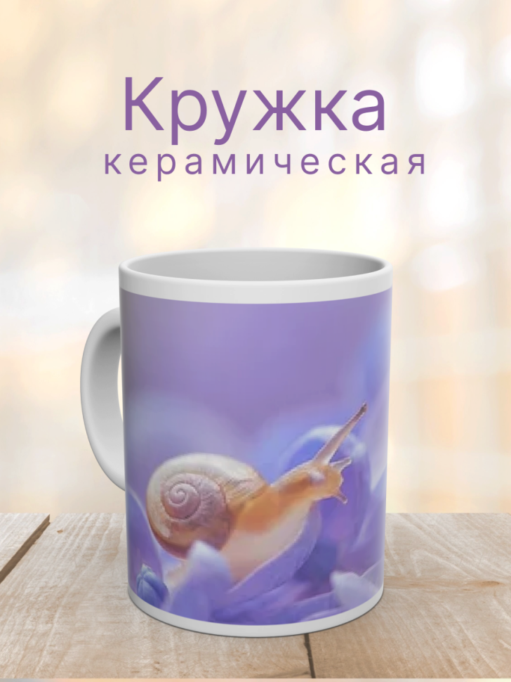 Кружка керамическая с ярким принтом