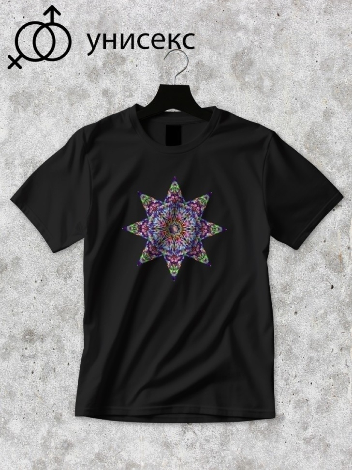 Футболка оверсайз принтом кубики 3