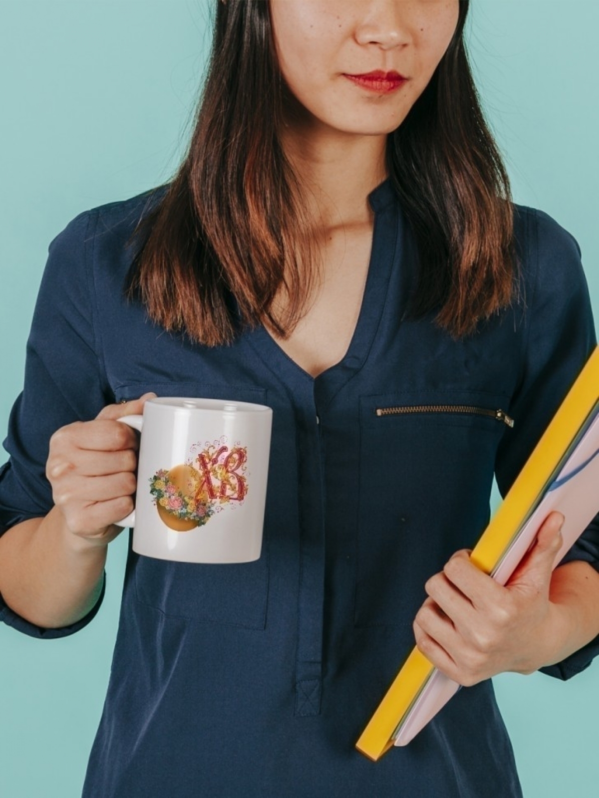 Кружка хамелеон подарок любимой маме с Днем Пасхи 