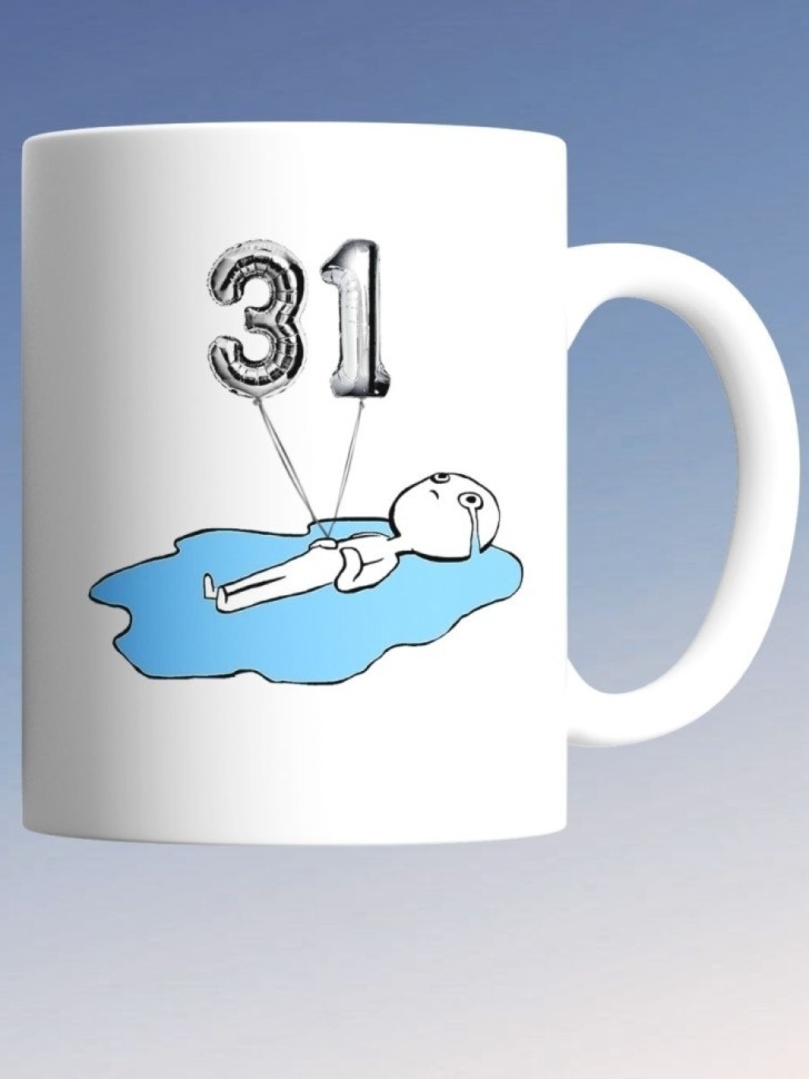 Кружка на день рождение 31 год в подарок коллеге подруге