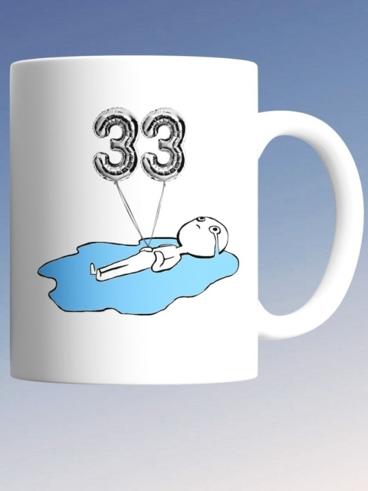 Кружка на день рождение 33 года в подарок коллеге подруге