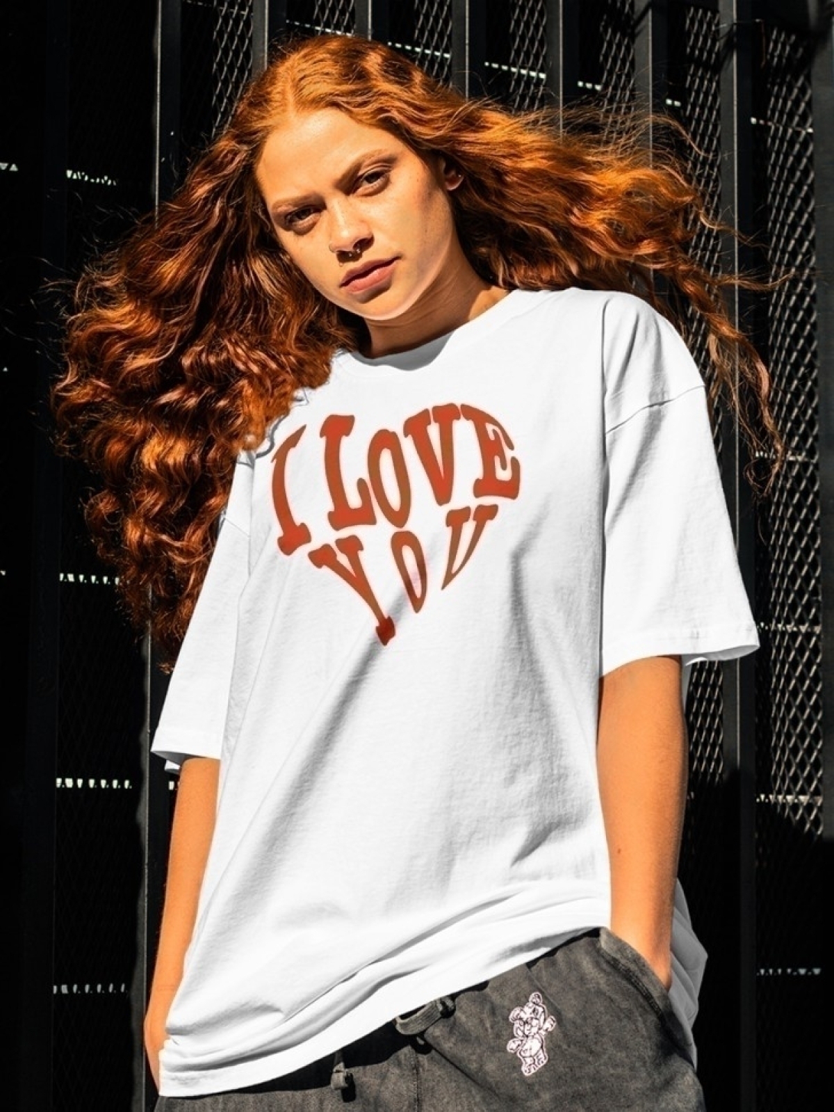 Футболка оверсайз любовь 2