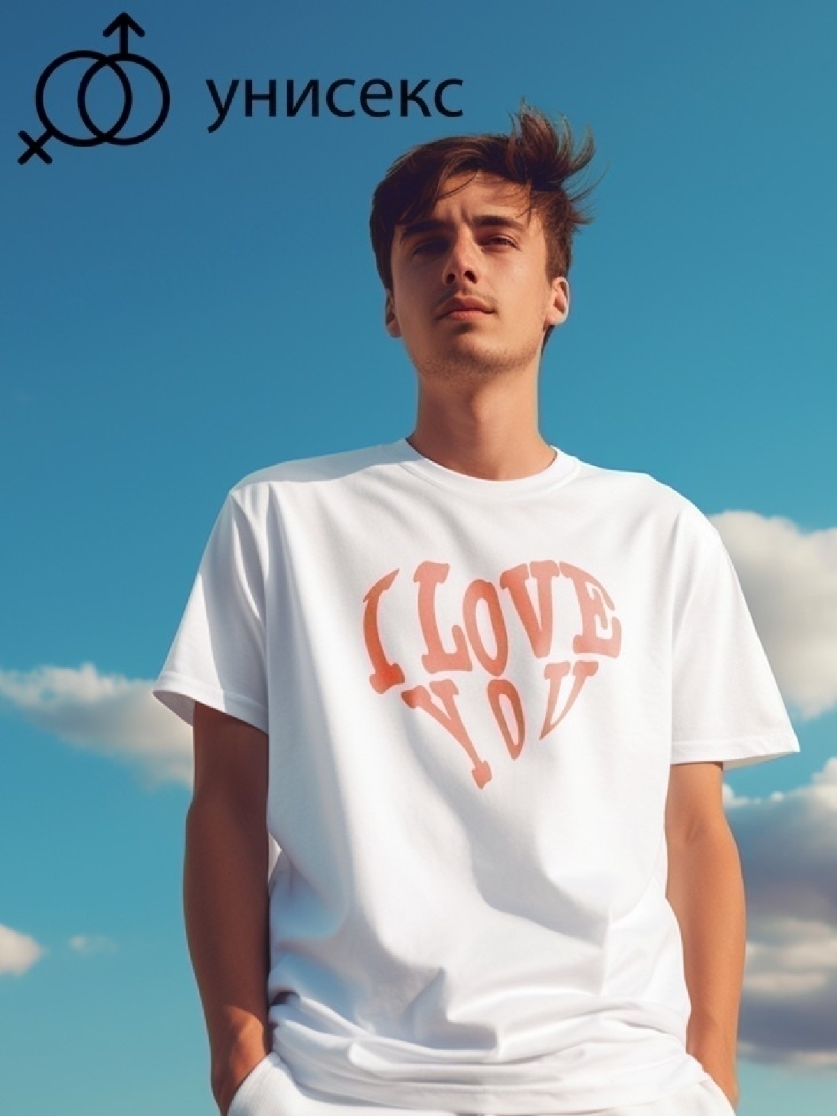 Футболка оверсайз любовь 2