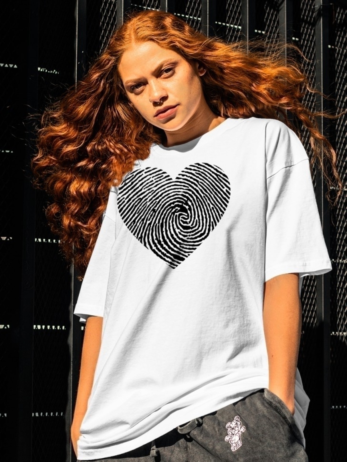 Футболка оверсайз любовь 3