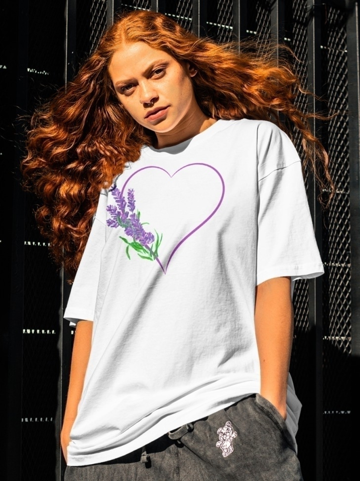 Футболка оверсайз любовь 4