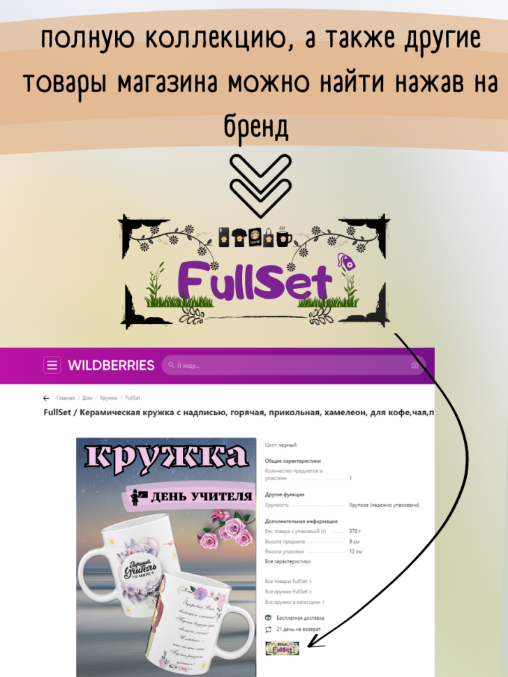 Кружка подарок учителю на день учителя день знаний 1 сентябр