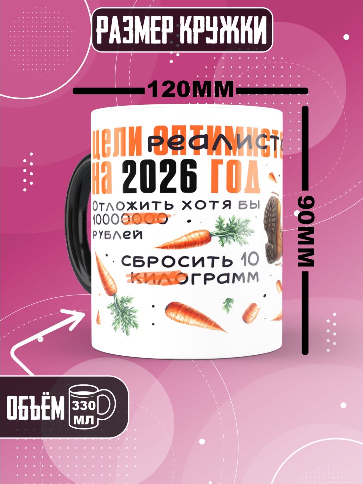 Кружка хамелеон с прикольным принтом на новый год Кружка хамелеон с прикольным принтом на новый год