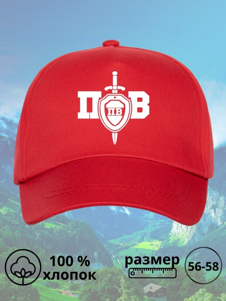 Бейсболка с принтом Пограничные войска мужская кепка для пог