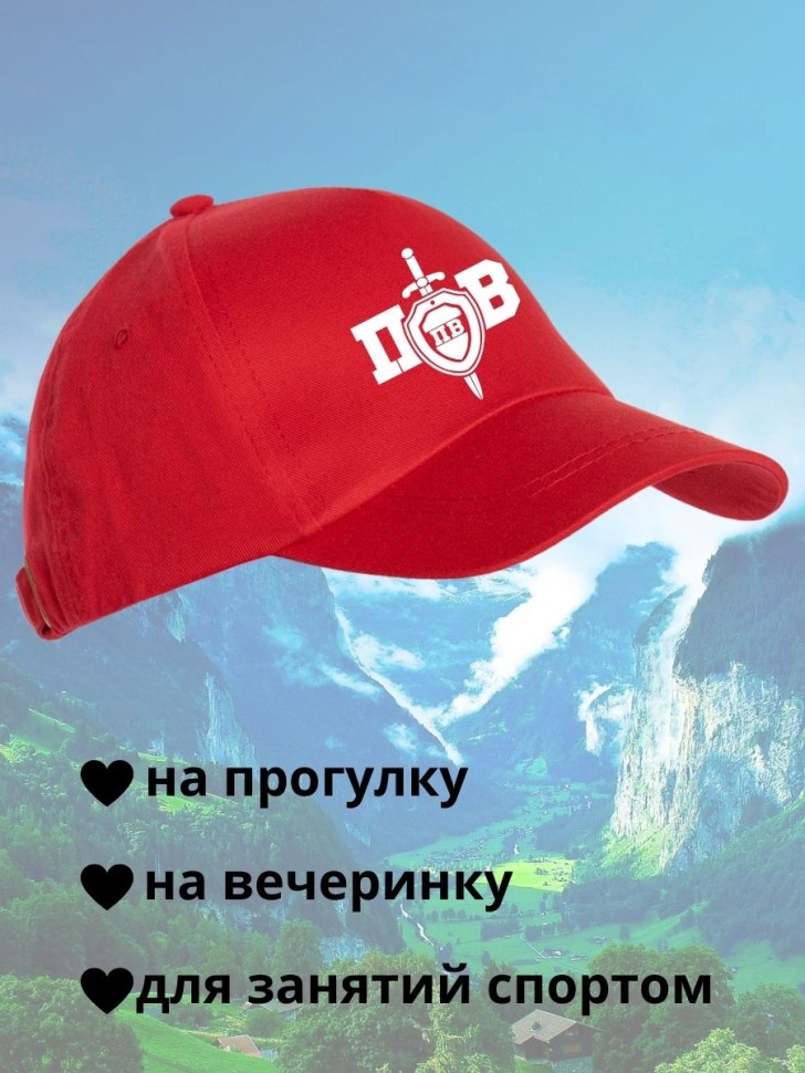 Бейсболка с принтом Пограничные войска мужская кепка для пог