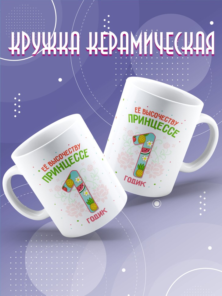 Кружка для дочки в день рождения 