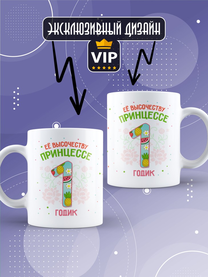Кружка для дочки в день рождения 