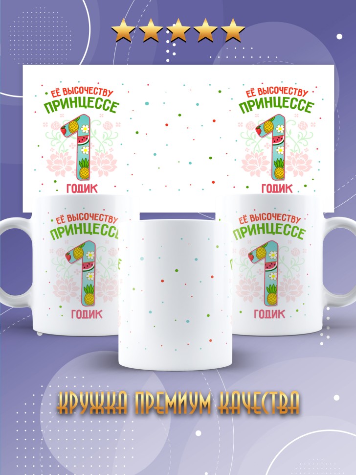 Кружка для дочки в день рождения 