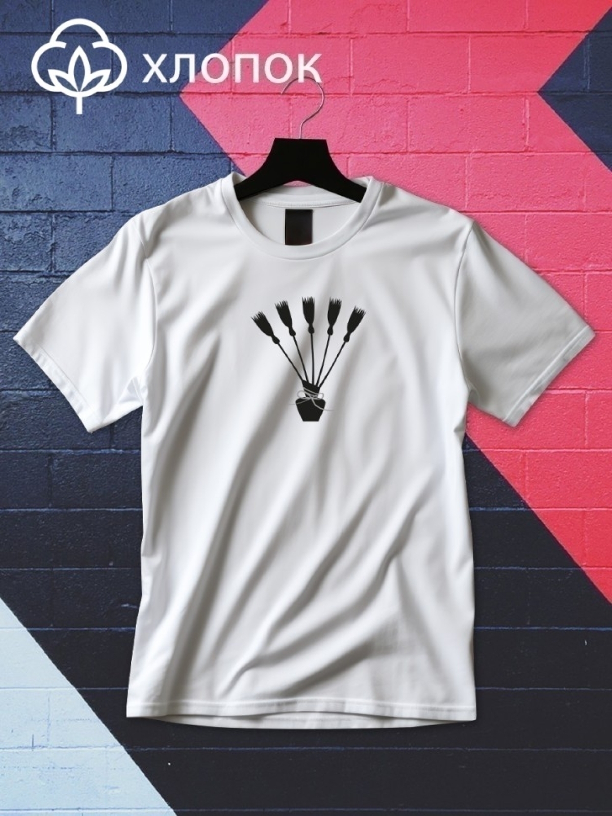 Футболка оверсайз принтом ведьма 6 Футболка оверсайз принтом ведьма 6