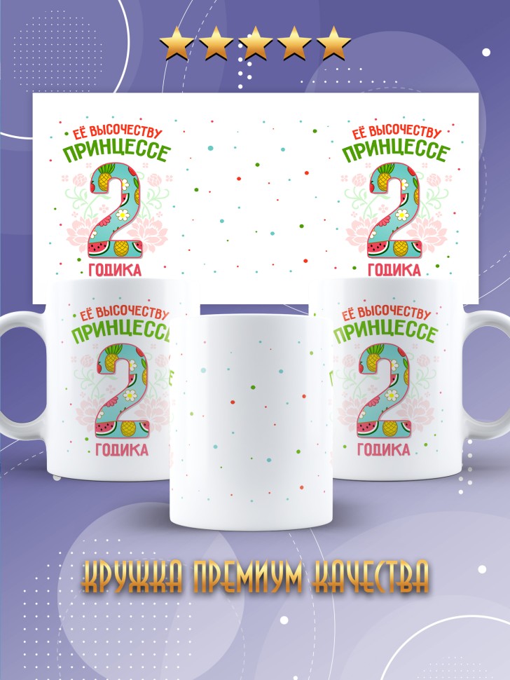 Кружка для дочки в день рождения  