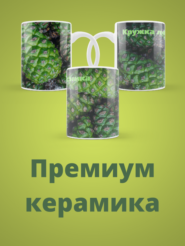 Кружка керамика декоративная подарок леснику